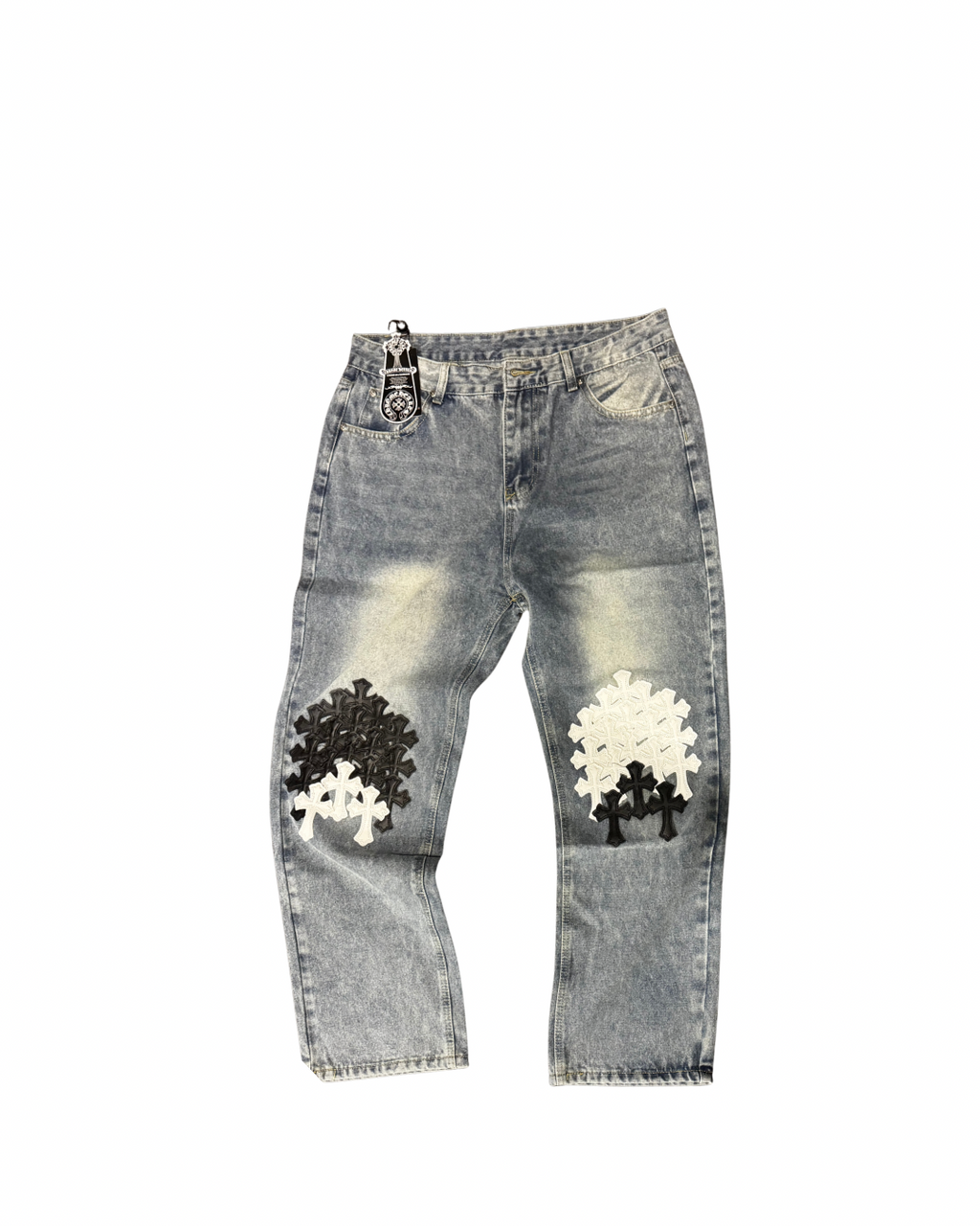 CHROMEHEART JEANS - MIX AND MATCH MULTI CROSS