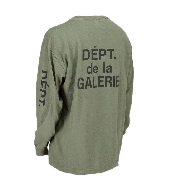 GALLERY DEPT - OLIVE GREN L/S ( LONG SLEEVE )