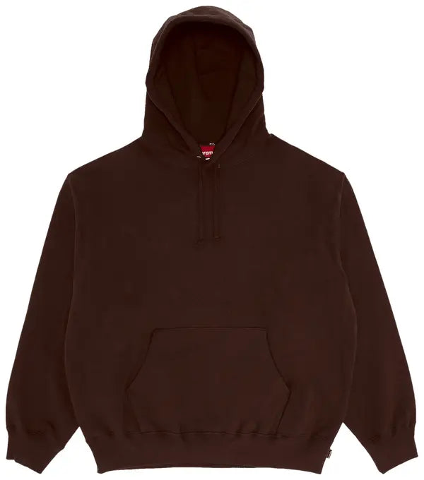 Supreme Satin Appliqué HOODIE Sweatshirt 'Brown'