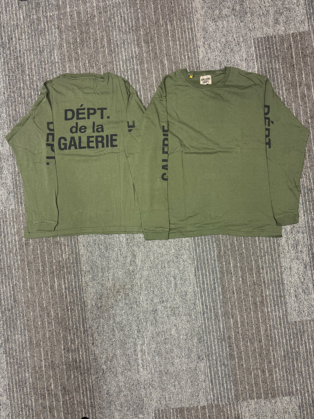 GALLERY DEPT - OLIVE GREN L/S ( LONG SLEEVE )