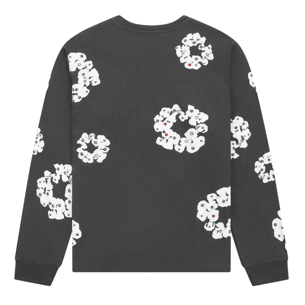 Denim Tears Rhinestone Wreath Thermal Vintage
Black