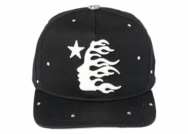 Hellstar Starry Night Snapback Hat - Black