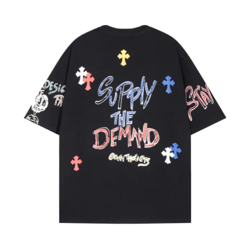 CHROME HEARTS SUPPLY THE DEMAND - TEE