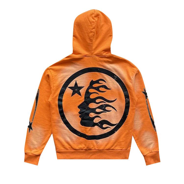 Hellstar Fire Orange Hoodie