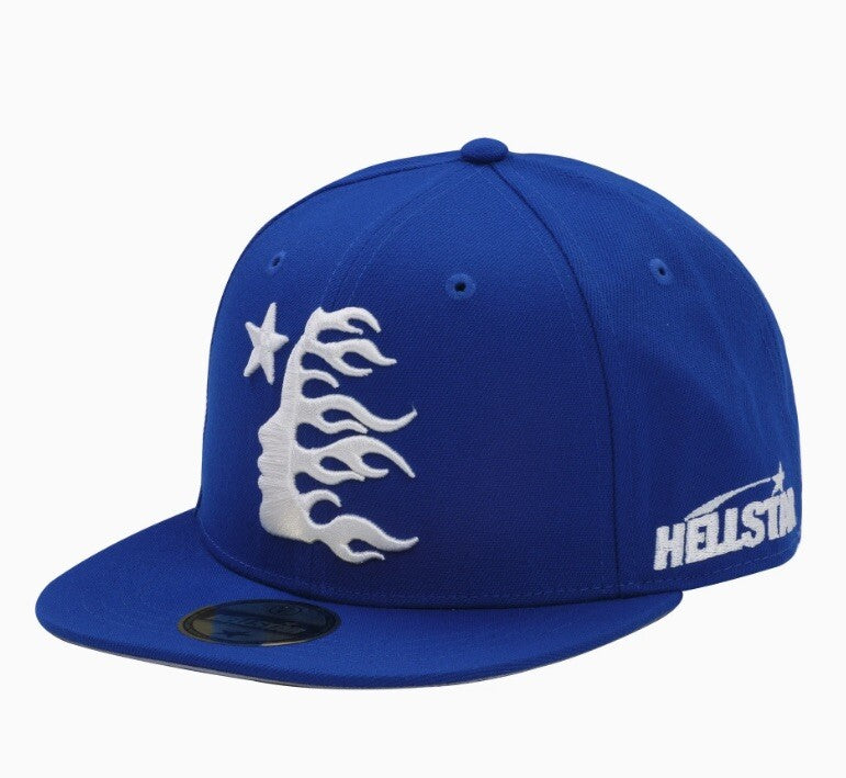 Blue Hellstar Hat - Snap -