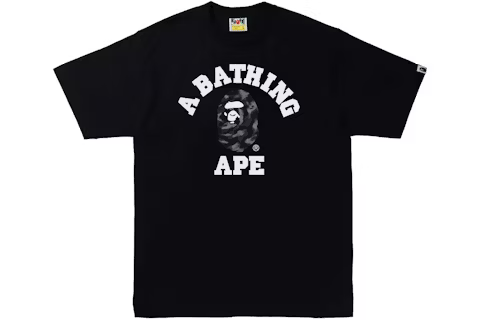 BAPE Stroke Camo College Tee