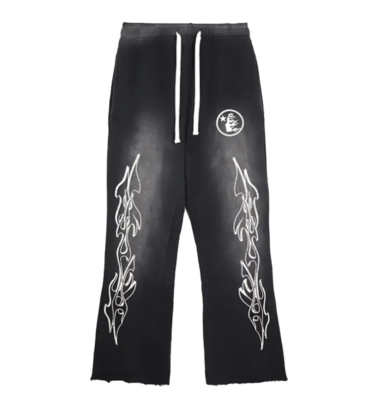 Hellstar Studios Flare Sweatpants Black