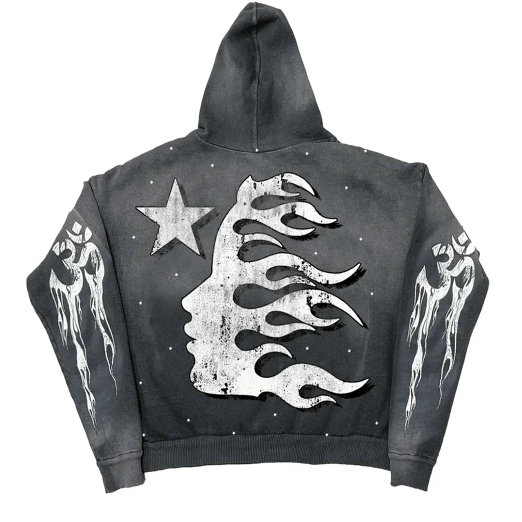 HELLSTAR PATH TO PARADISE HOODIE - BLACK -