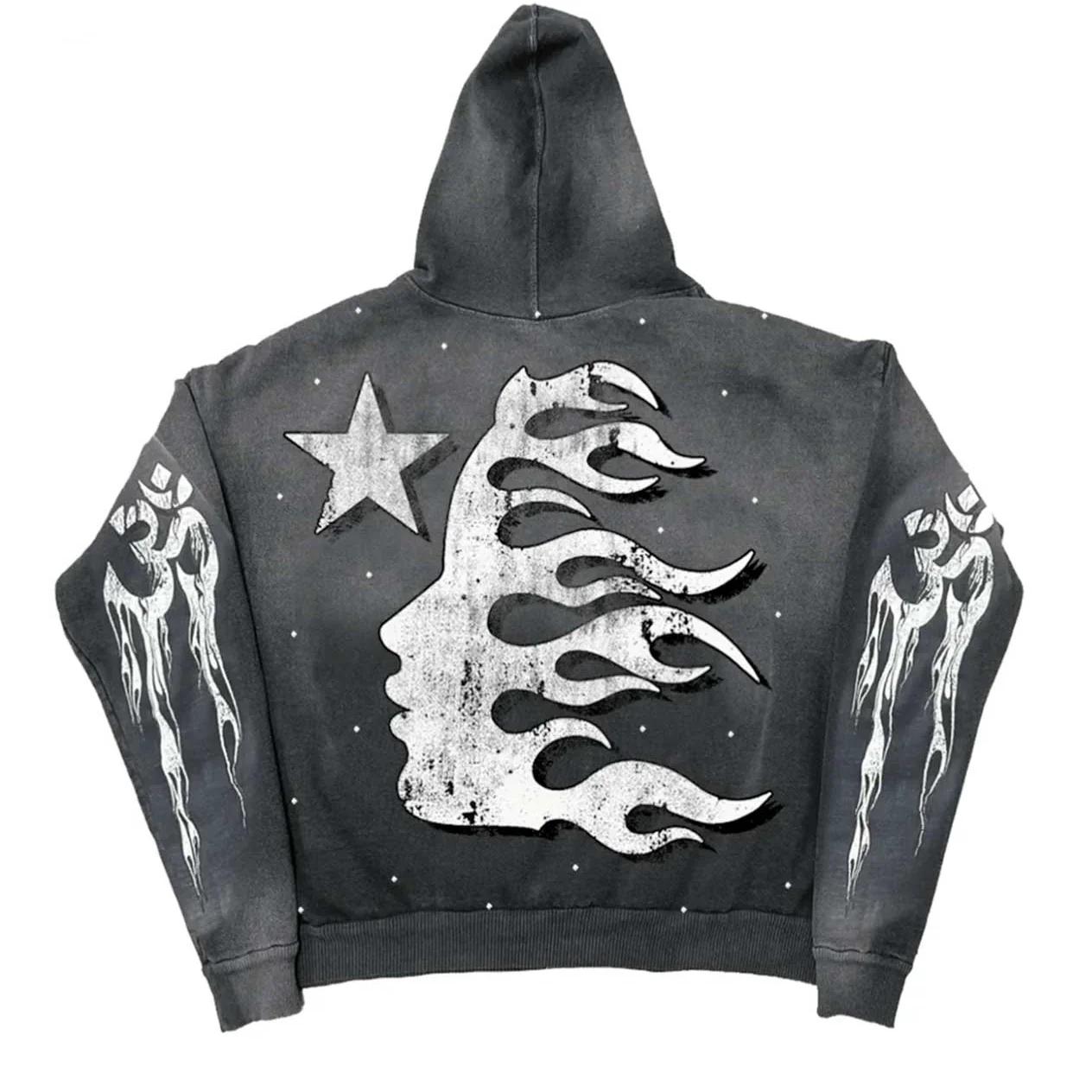 HELLSTAR PATH TO PARADISE HOODIE - BLACK -