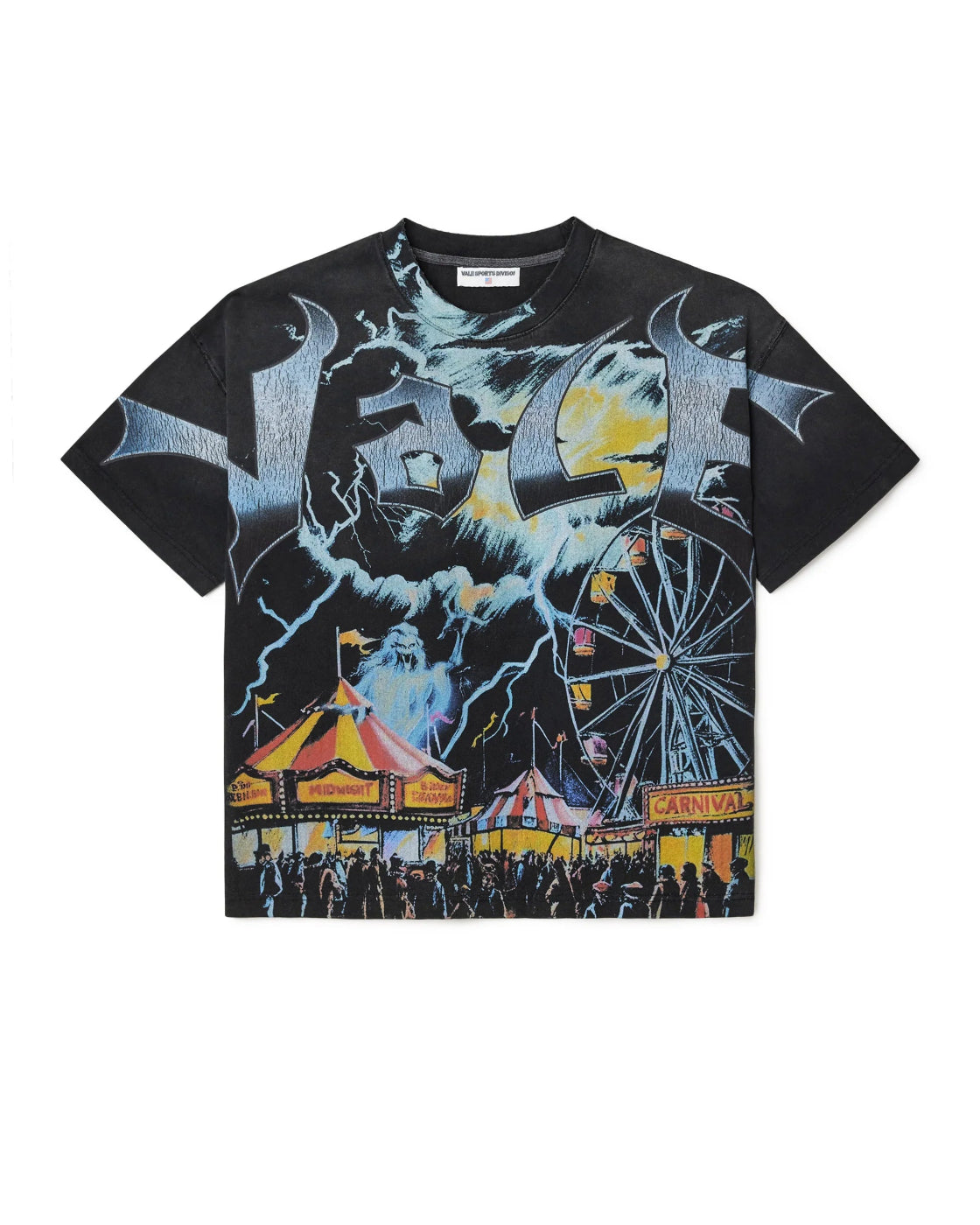 VALE FOREVER FESTIVAL TEE BLACK